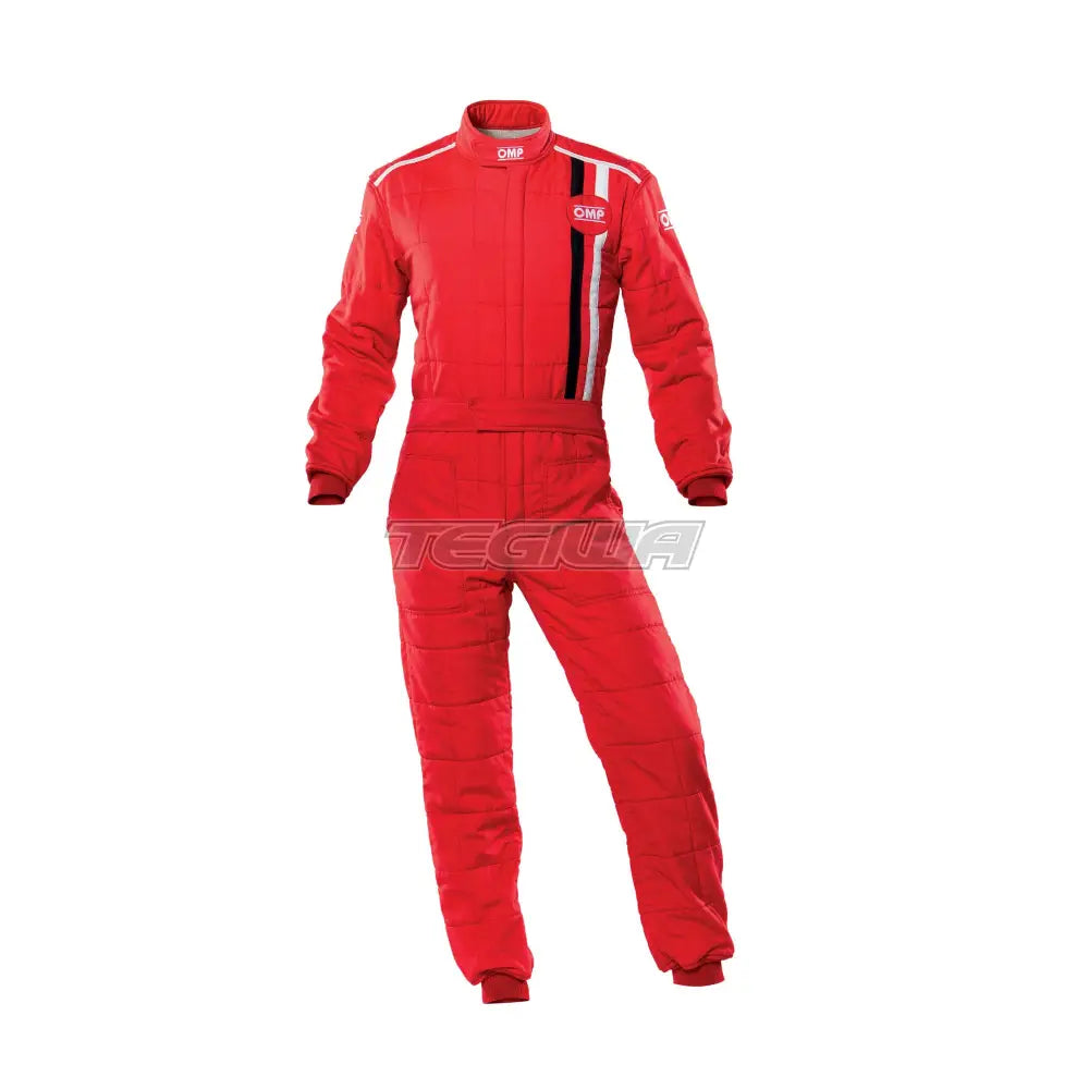 Omp Classic Overall Fia 8856-2018 Red / Eu Size 46 Suits