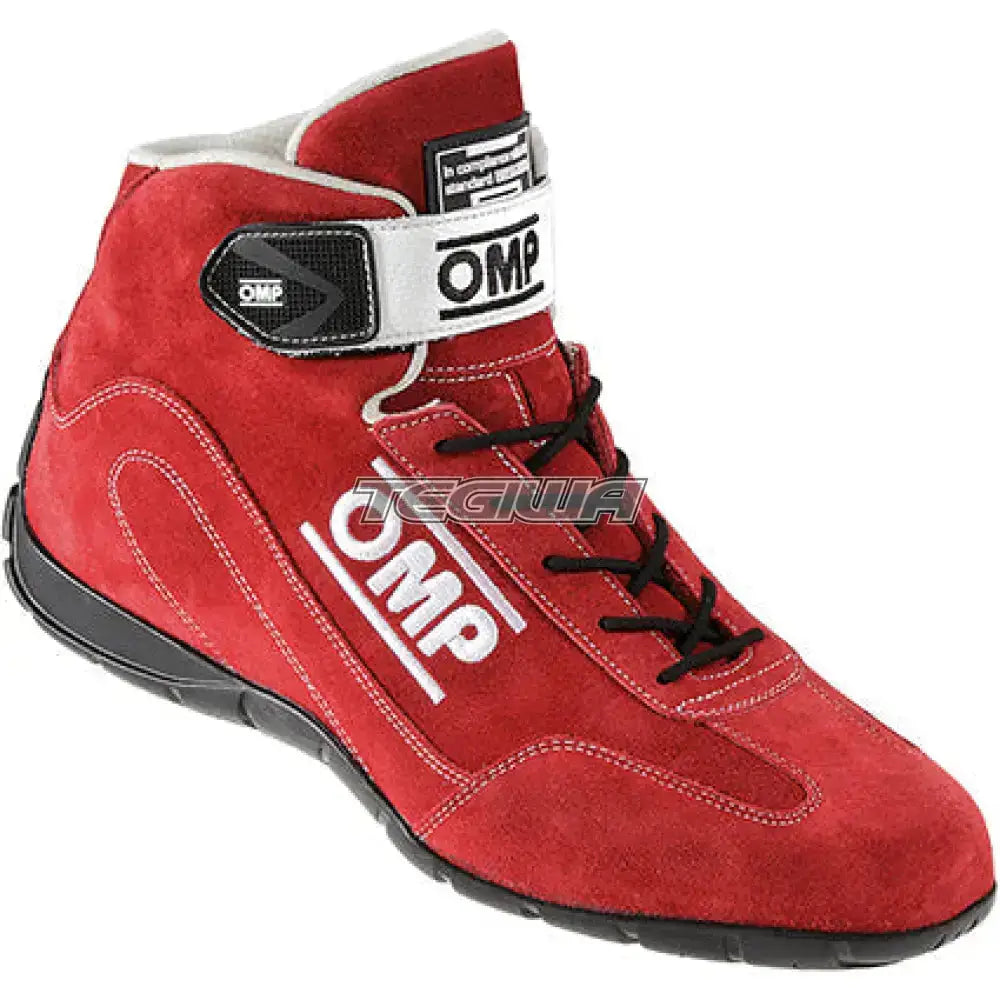 Omp Co-Driver Boots Red - Clearance