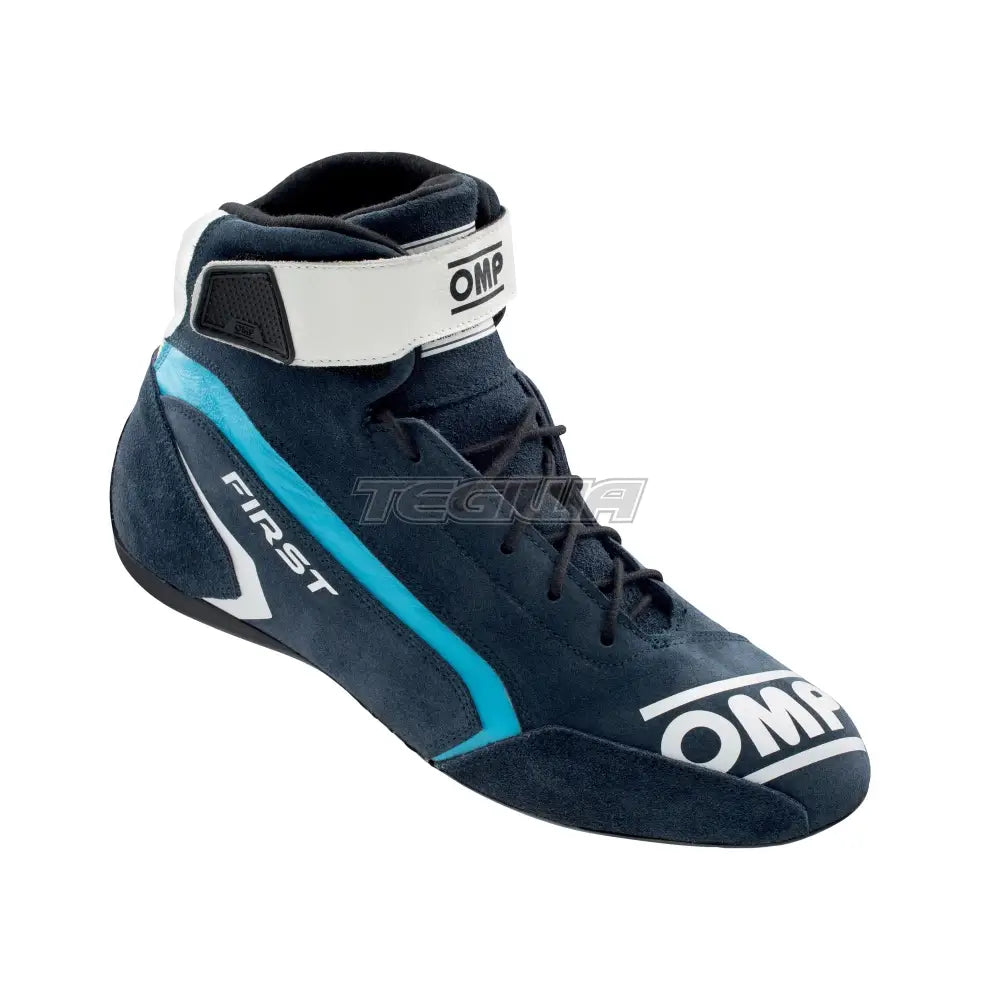 Omp First Shoes Fia 8856-2018 Blue / White Cyan Eu Size 37 Boots