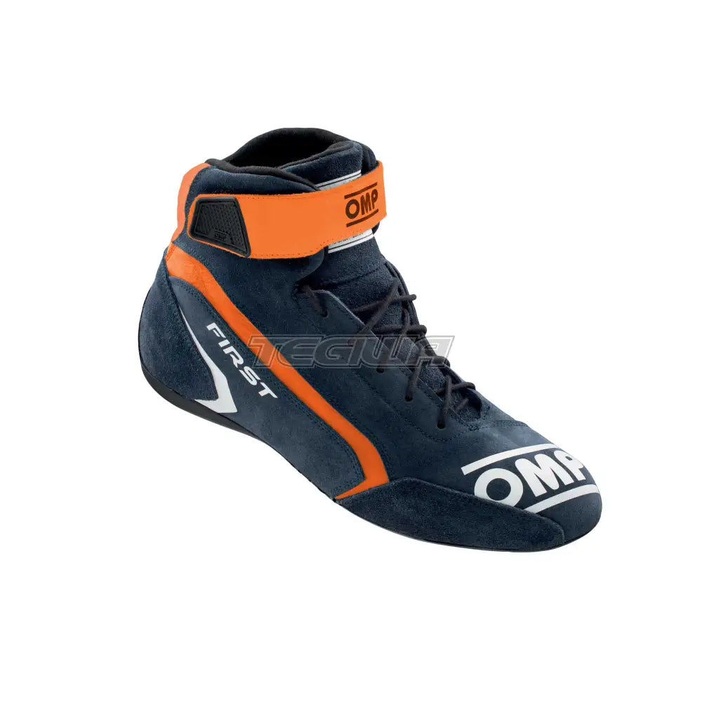 Omp First Shoes Fia 8856-2018 Navy Blue / Orange Eu Size 37 Boots