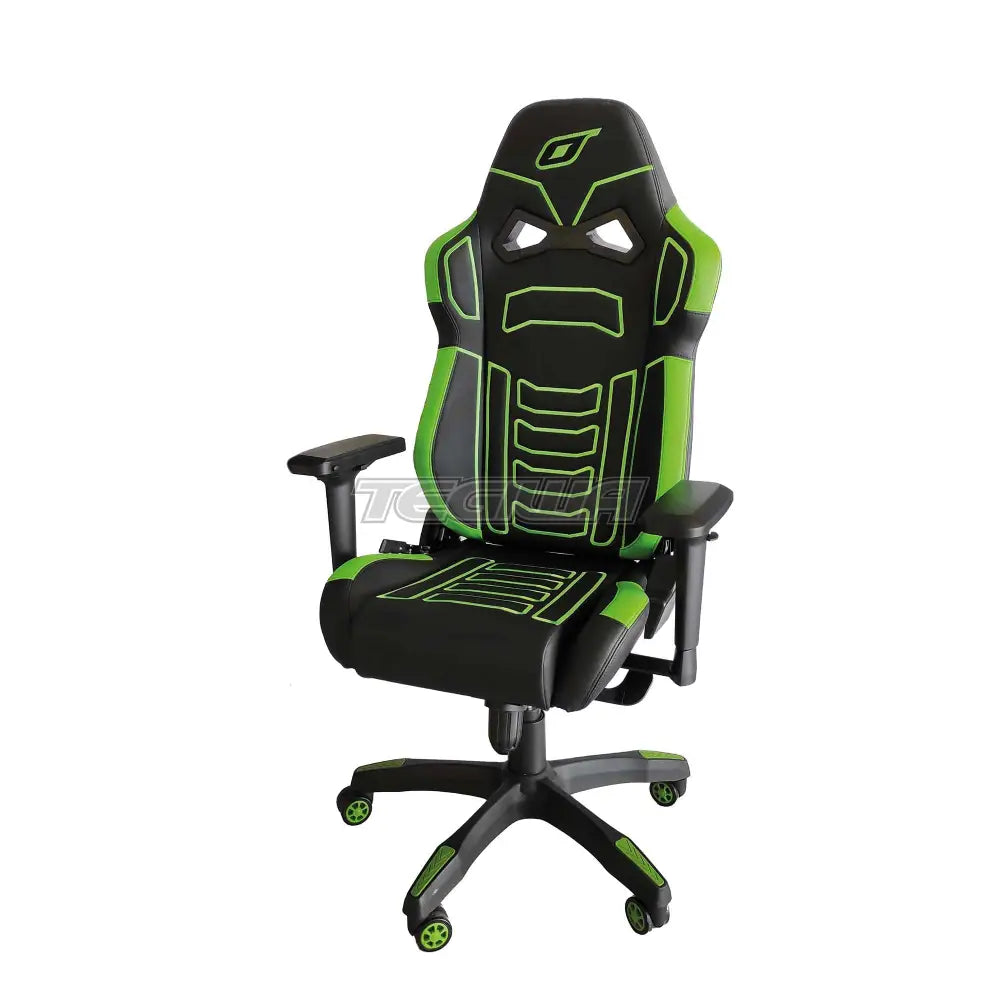 Omp Gs X Gaming Chair Black/Green Seats Rails & Mounts