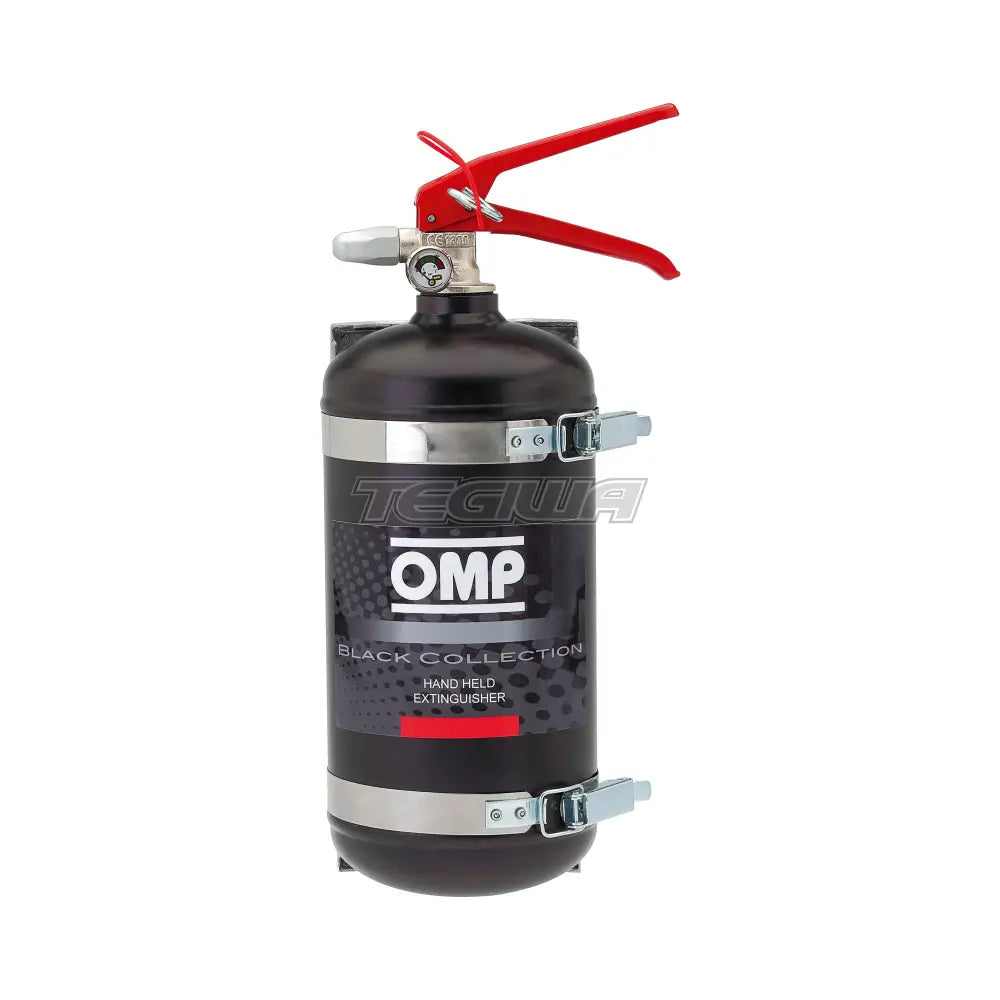 Omp Handheld Bottle With Bracket Black Fire Extinguishers