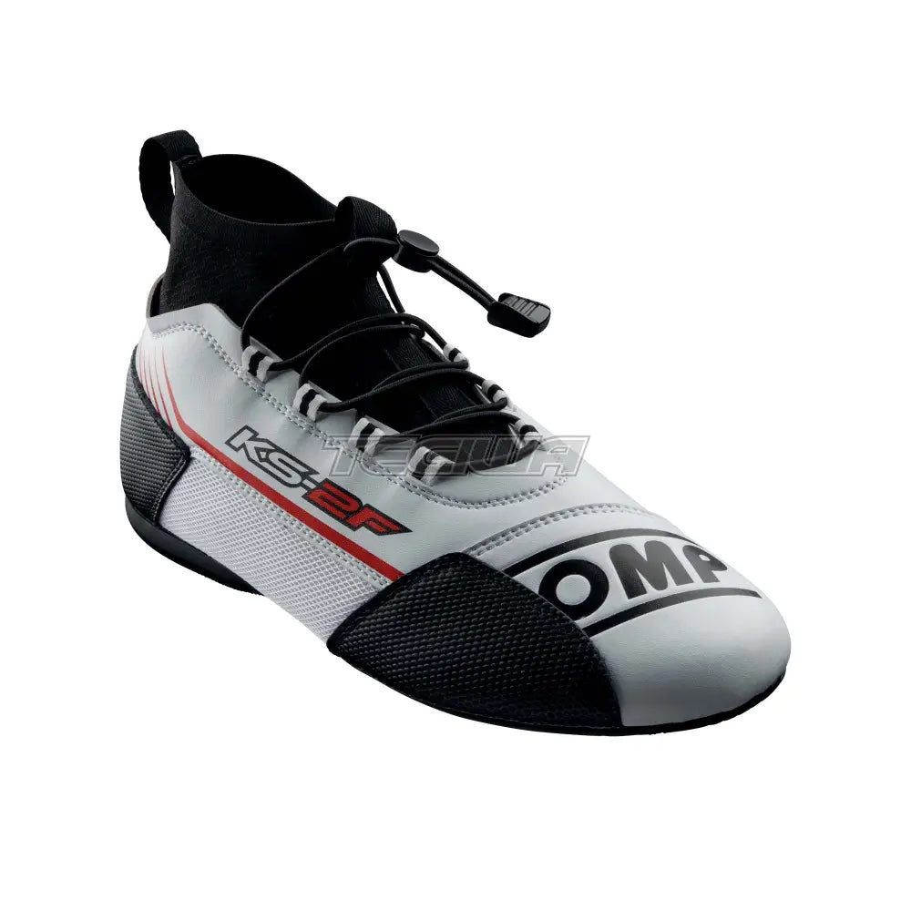 Omp Ks-2F Kart Shoes White / Eu Size 32 Boots