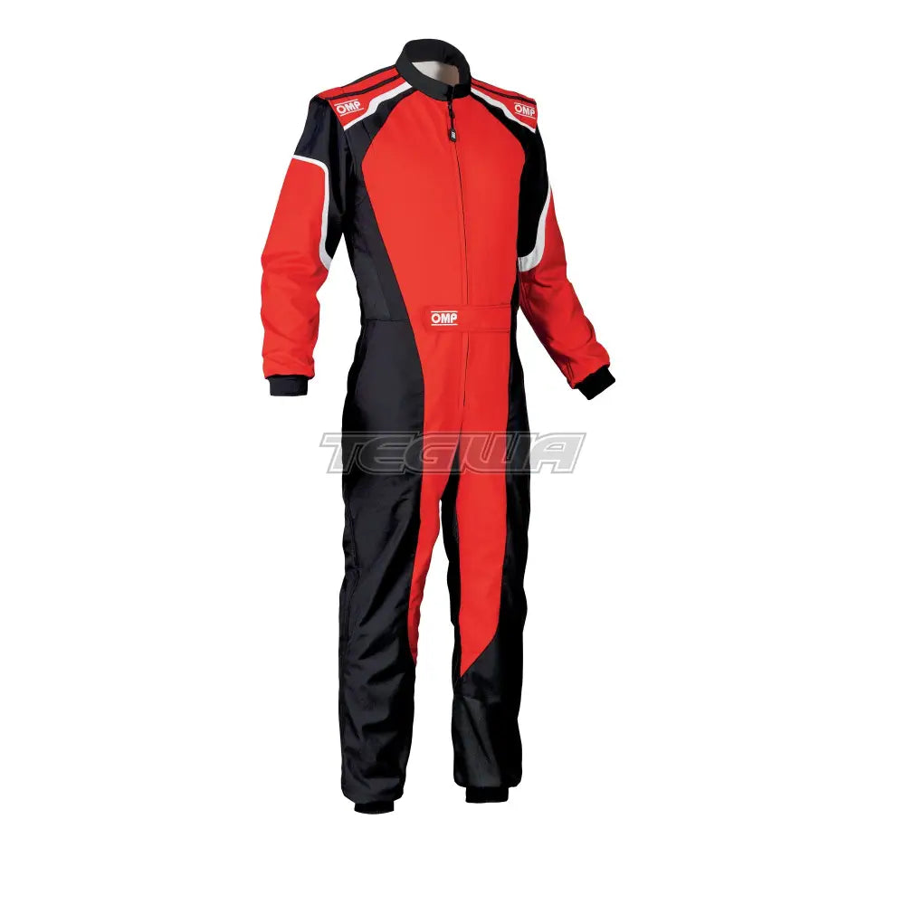 Omp Ks-3 Kart Overall Black / Red Eu Size 42 Suits