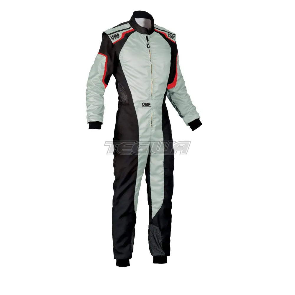 Omp Ks-3 Kart Overall Grey / Black Eu Size 42 Suits