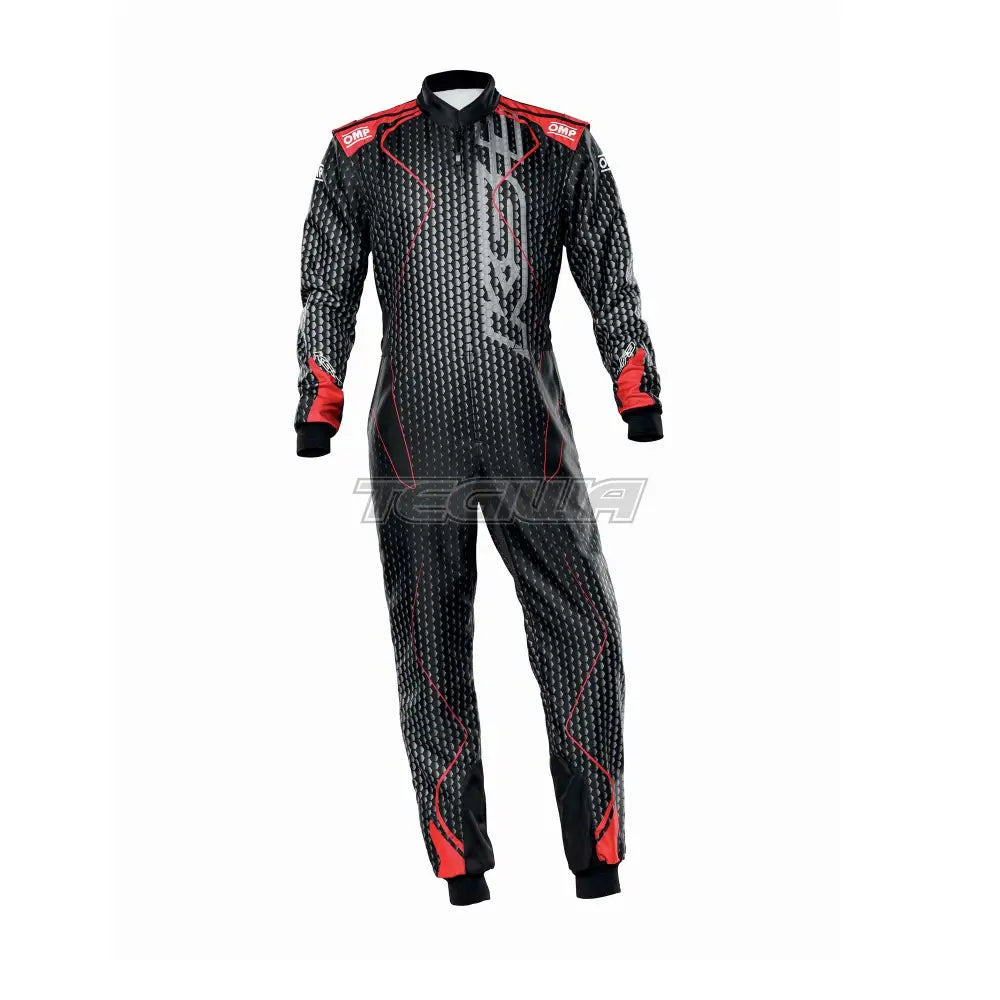 Omp Ks-3R Art Kart Overall Black / Red Eu Size 42 Suits