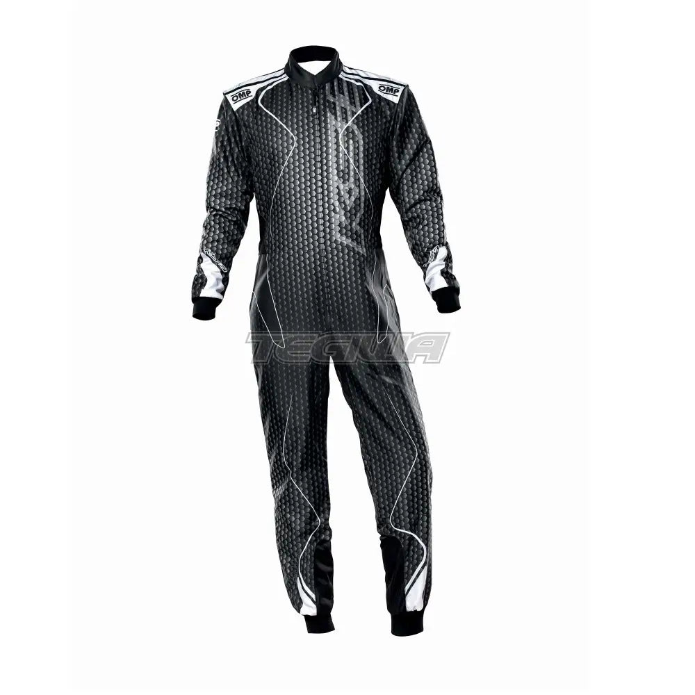 Omp Ks-3R Art Kart Overall Black / Silver Eu Size 42 Suits