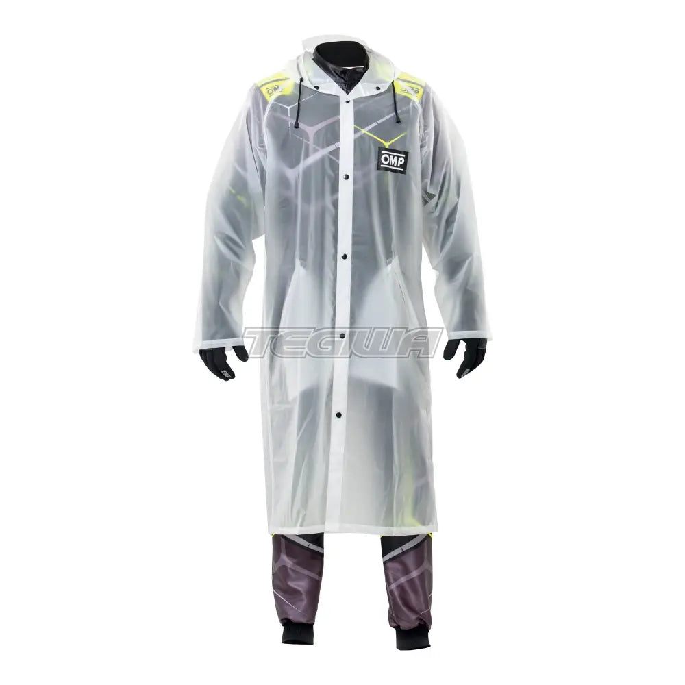 Omp Ks Raincoat Clear / Transparent L Hoodies