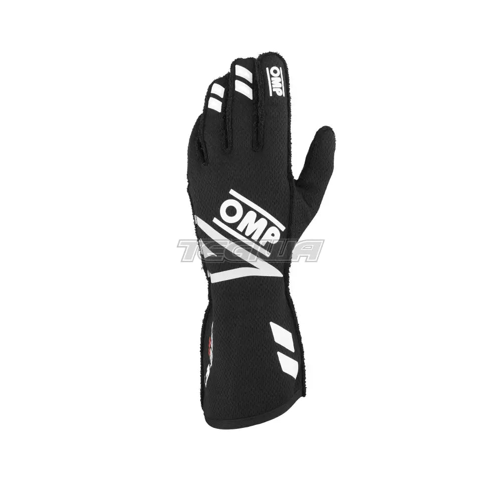 Omp One Evo Fx Gloves Fia 8856-2018 Black / L