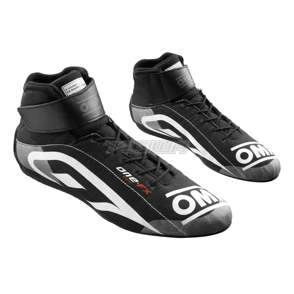 Omp One Evo Fx Shoes Fia 8856-2018 Black / Eu Size 37 Boots