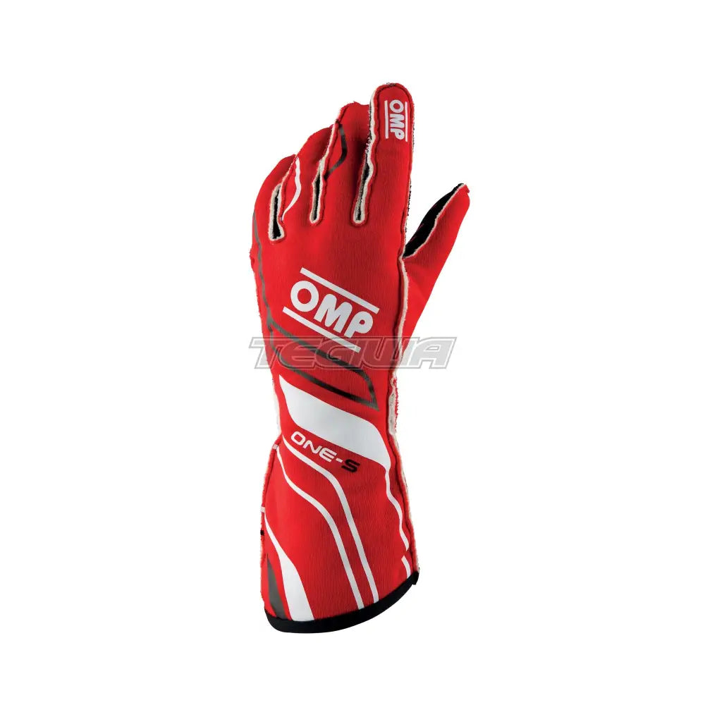 Omp One-S Gloves Fia 8856-2018 Red / L