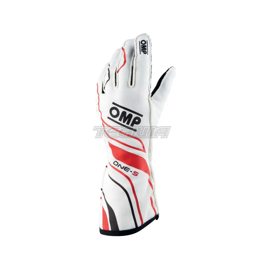 Omp One-S Gloves Fia 8856-2018 White / L