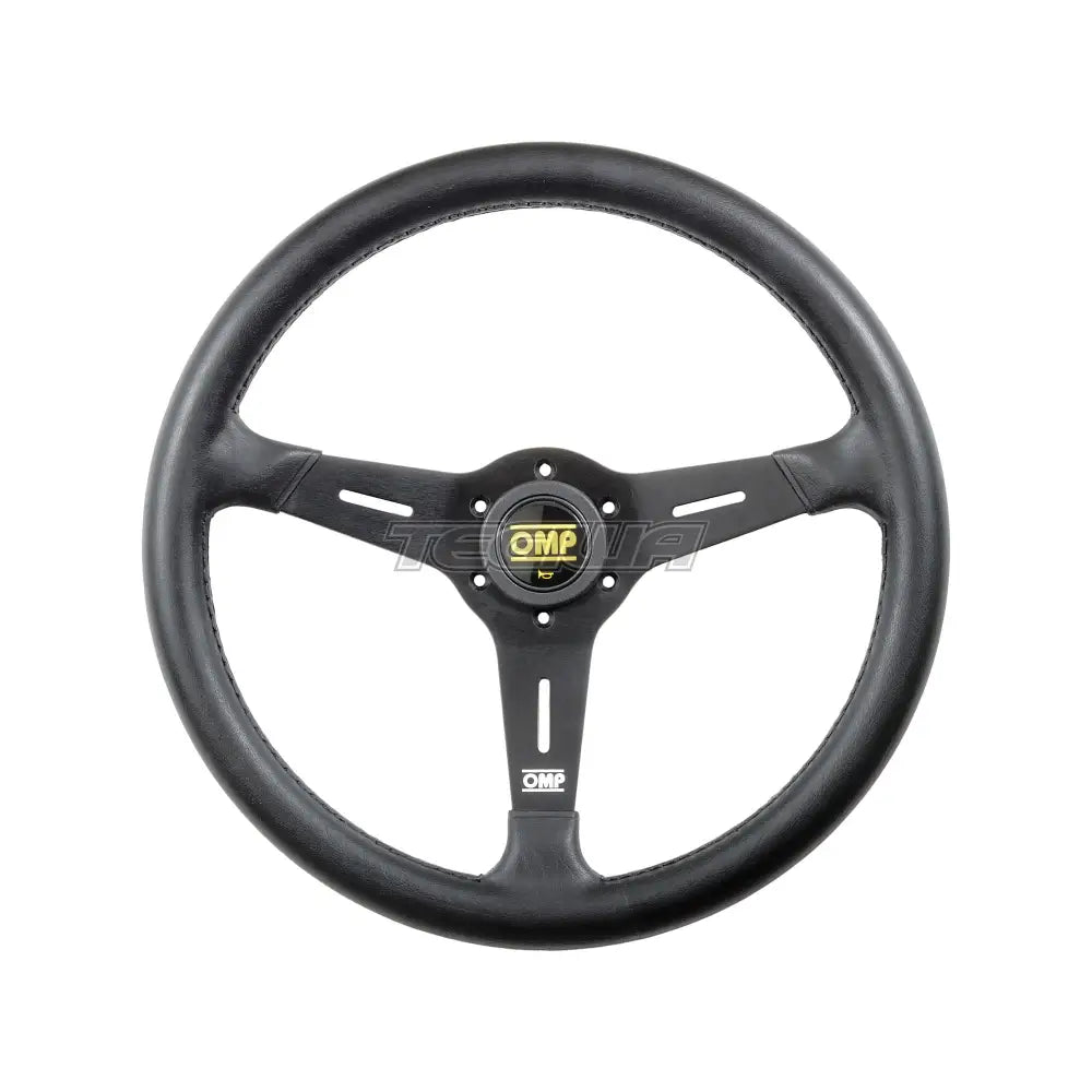 Omp Sand Flat 380Mm Black Steering Wheel Wheels And Accessories