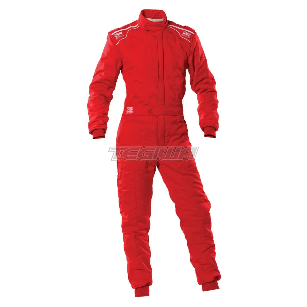 Omp Sport Overall Fia 8856-2018 Red / L Suits