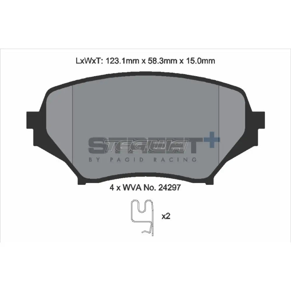 Pagid Street + Brake Pads Mazda Mx-5 Nc 05-14 Front