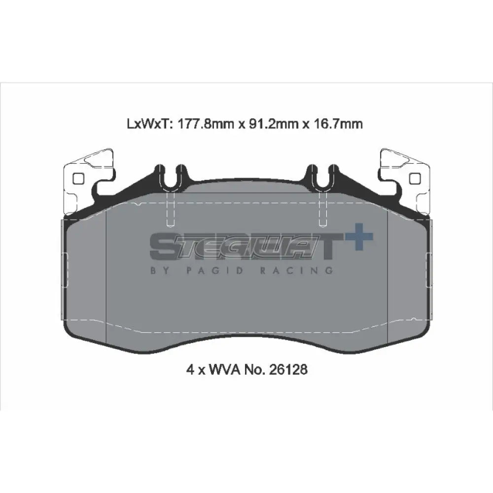 Pagid Street + Brake Pads Mercedes A-Class Amg A45 A45S 19 Front - T8217Sp2001