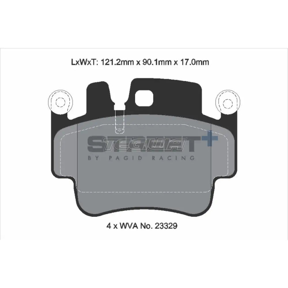 Pagid Street + Brake Pads Porsche 911 996 97-04 Front/Rear