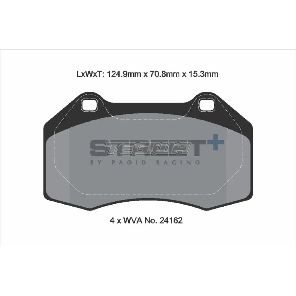 Pagid Street + Brake Pads Renault Clio Mk3 Sport 197 200 06-14 Front