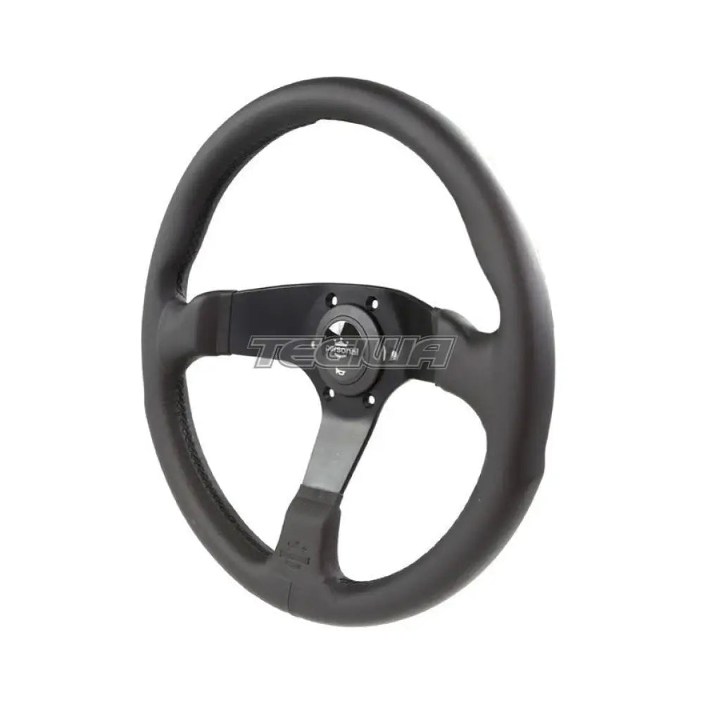 Personal Fitti E3 Leather Steering Wheel Black 350mm