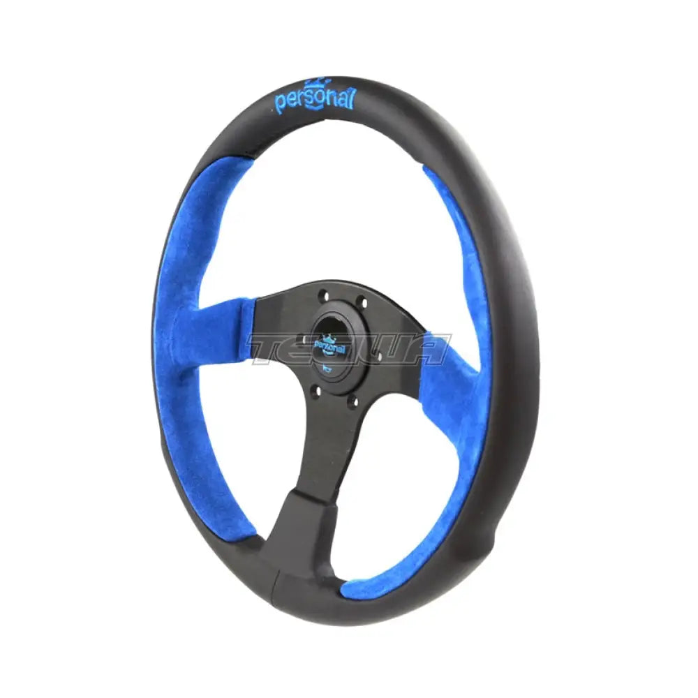 Personal Pole Position Suede Leather Steering Wheel 330Mm - Clearance Steering Wheels And