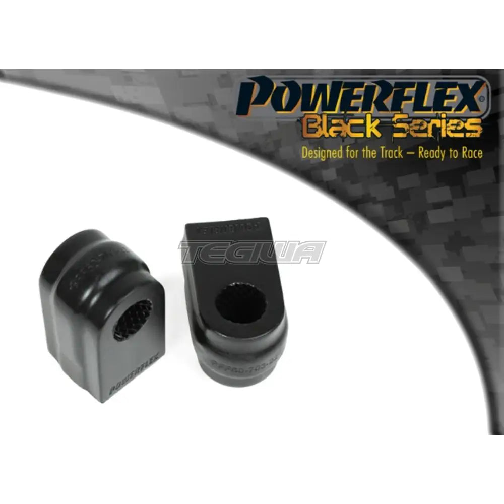 Powerflex Black Series Front Anti Roll Bar Bush 22Mm Renault Megane Iii Inc Rs 08-17 Bushes