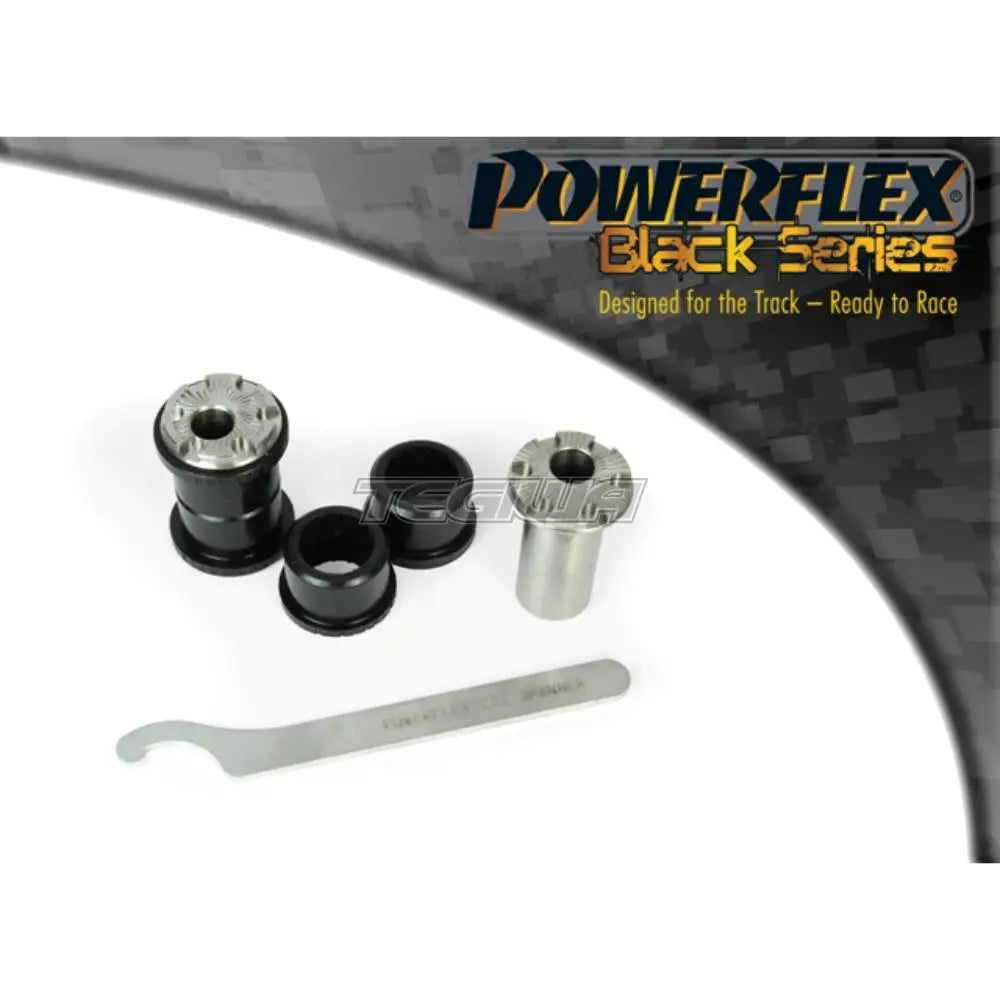 Powerflex Black Series Front Arm Bush Camber Adjust Fiat 500 Abarth 595 695 07 + Bushes