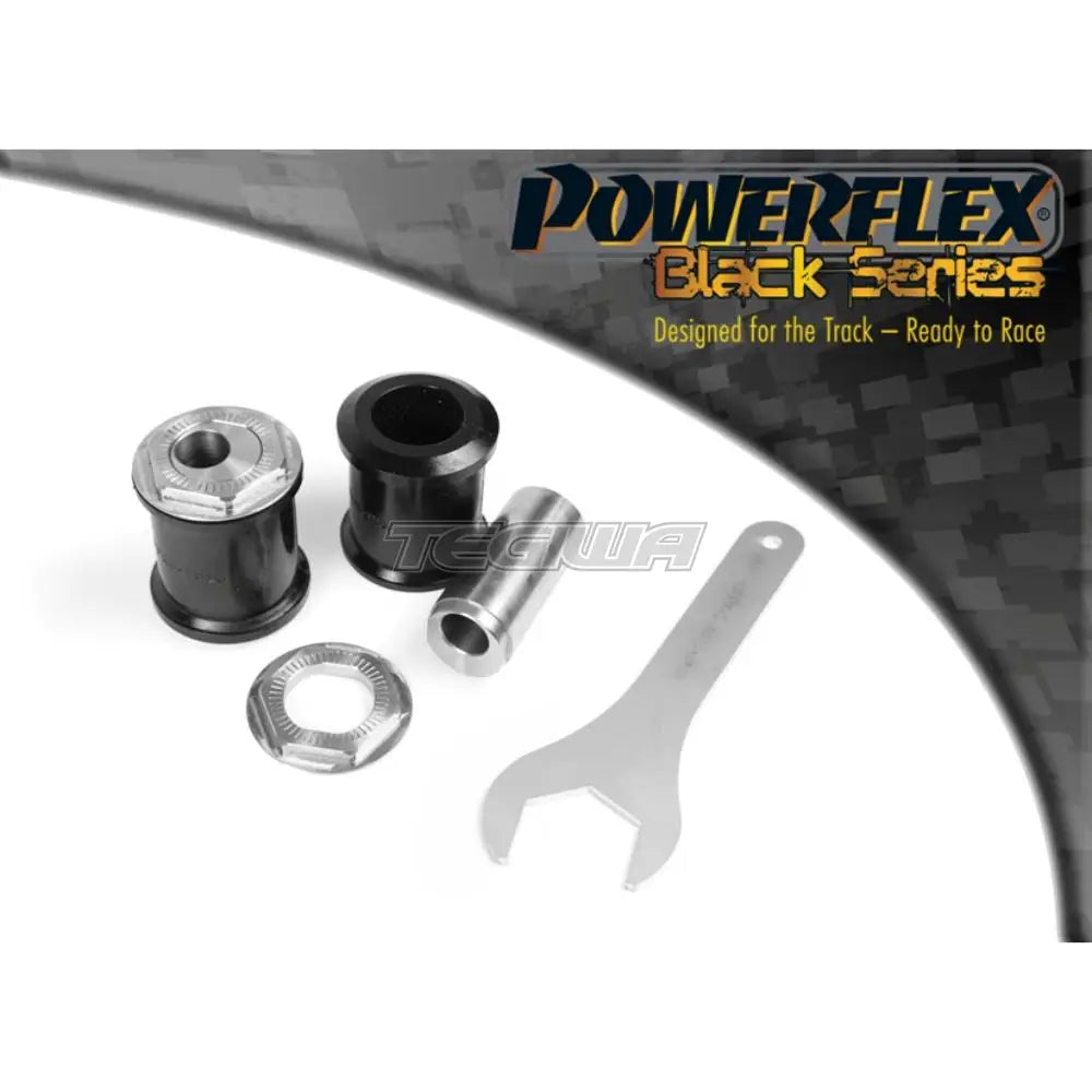 Powerflex Black Series Front Arm Bush Camber Adjustable Ford Fiesta Mk8 8.5 Inc St 17 + Bushes