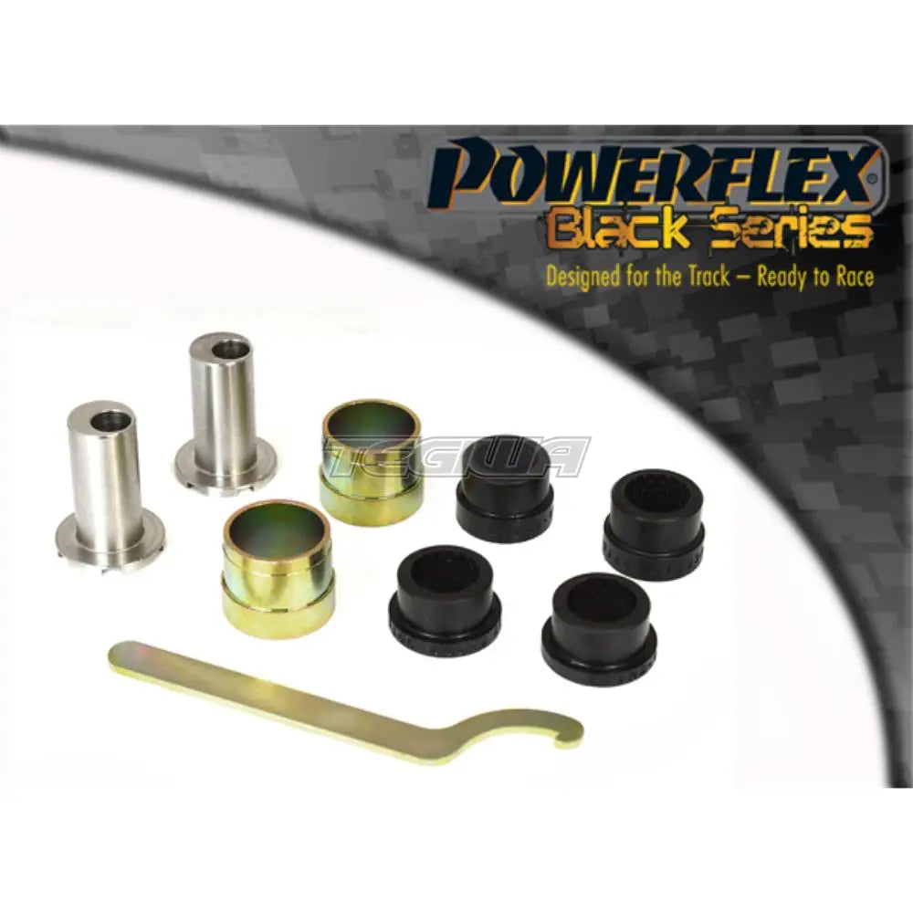 Powerflex Black Series Front Arm Bush Camber Adjustable Renault Clio Iv Inc Rs 12-19 Bushes