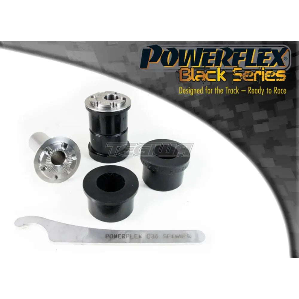 Powerflex Black Series Front Arm Bush Camber Adjustable Suzuki Swift Sport Mk3 Zc32S 10-17 Bushes