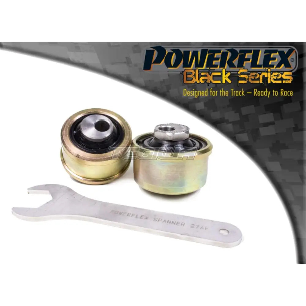 Powerflex Black Series Front Arm Rear Bush Anti-Lift Inc Caster Adjust Fiat 500 Abarth 595 695 07 +