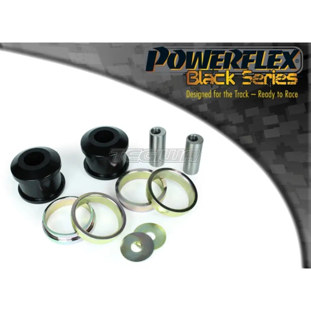 Powerflex Black Series Front Arm Rear Bush Caster Offset Renault Megane Iii Inc Rs 08-17 Bushes