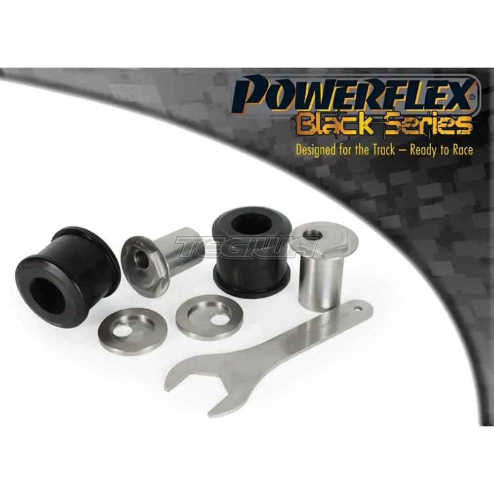 Powerflex Black Series Front Track Control Arm Outer Bush Caster Adjustable Porsche 987C Cayman