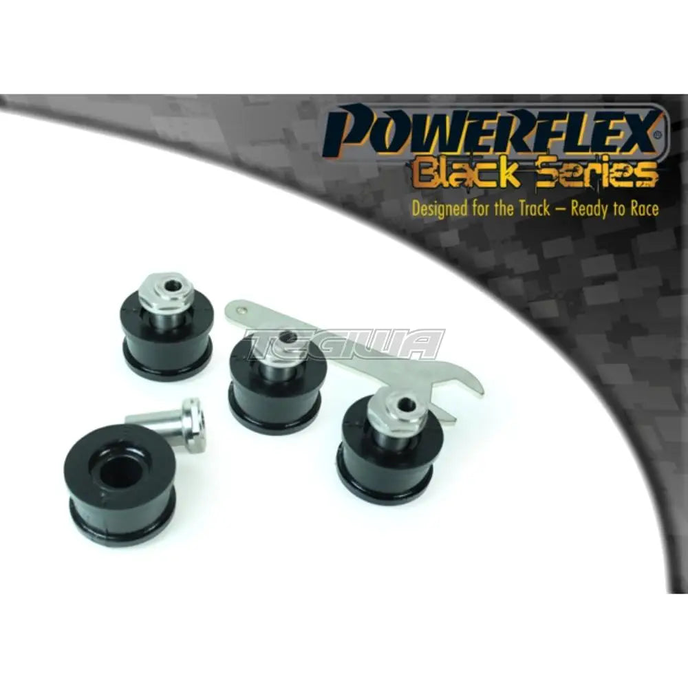 Powerflex Black Series Front Upper Control Arm Bush Camber Adj Audi A4 S4 Rs4 B5 2Wd 95-01 Bushes