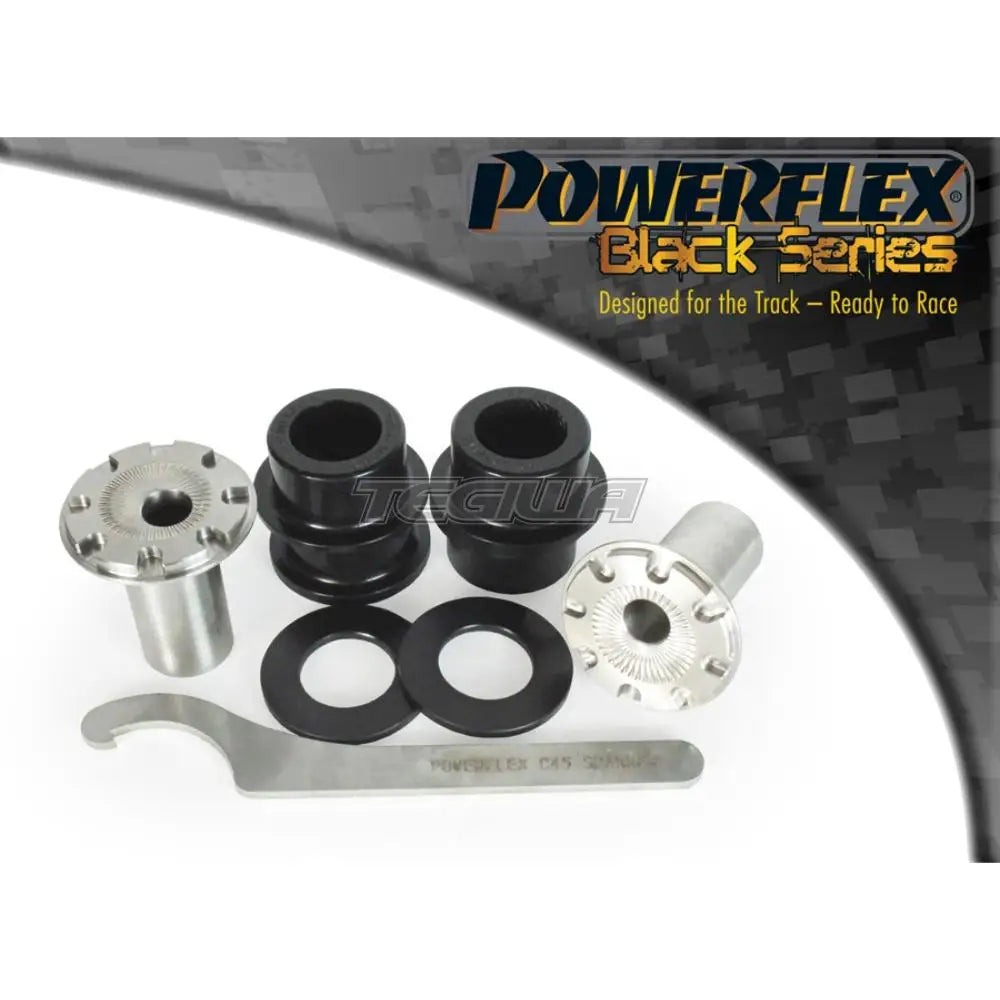 Powerflex Black Series Front Wishbone Bush Camber Adjustable Audi A3 S3 Rs3 8P Inc Quattro Mk2