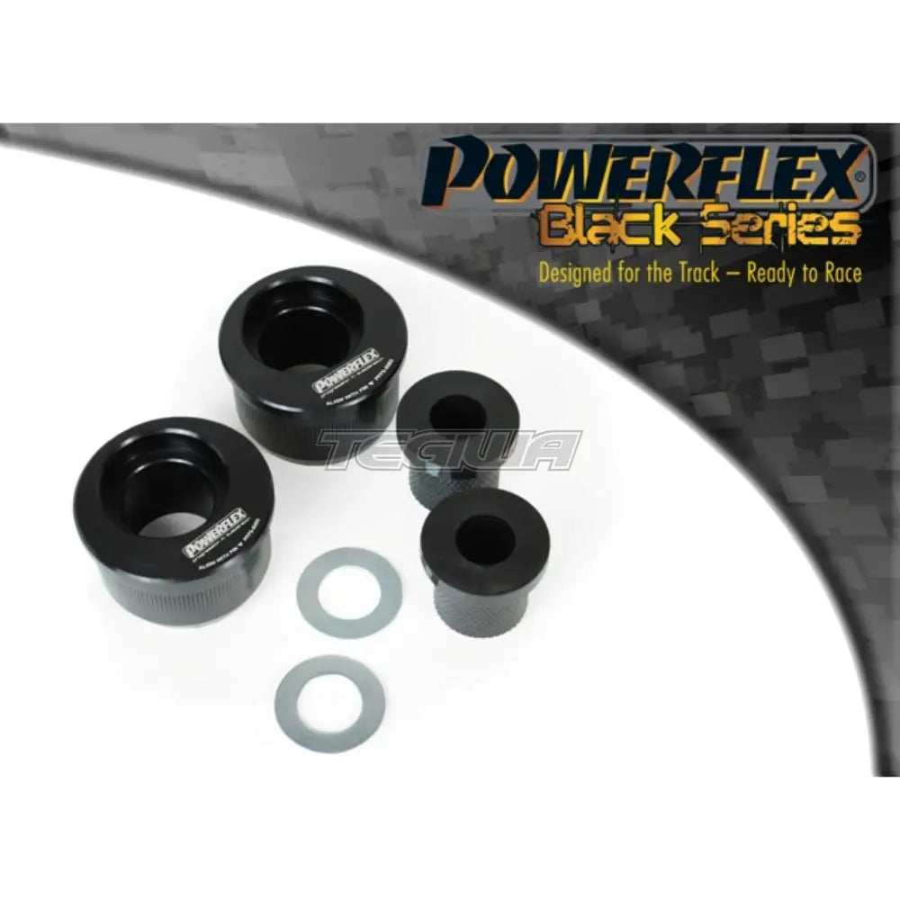 Powerflex Black Series Front Wishbone Rear Bush Aluminium Outer Caster Offset Bmw 3 E36 Inc M3