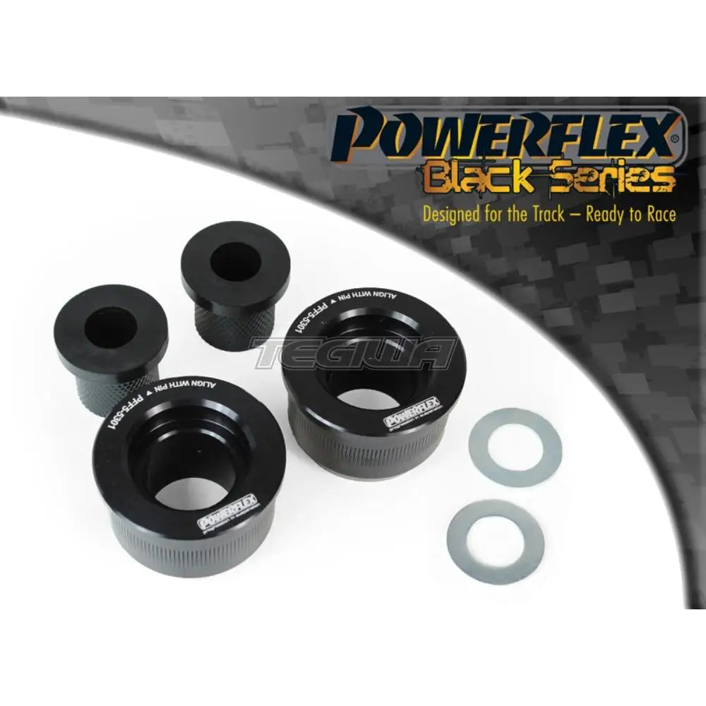 Powerflex Black Series Front Wishbone Rear Bush Aluminium Outer Concentric Bmw 3 E36 Inc M3 90-98