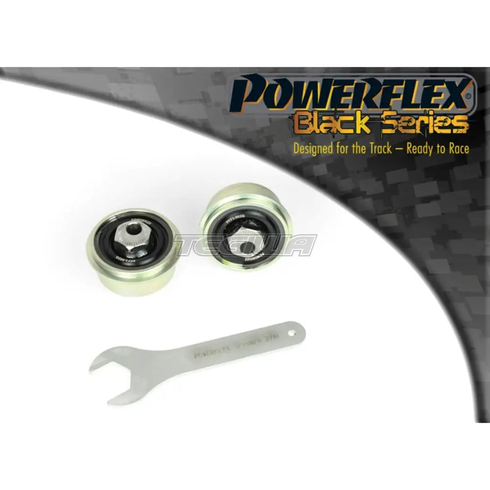 Powerflex Black Series Front Wishbone Rear Bush Caster Adjustable Audi A3 S3 Rs3 8V Mk3 125Ps Plus