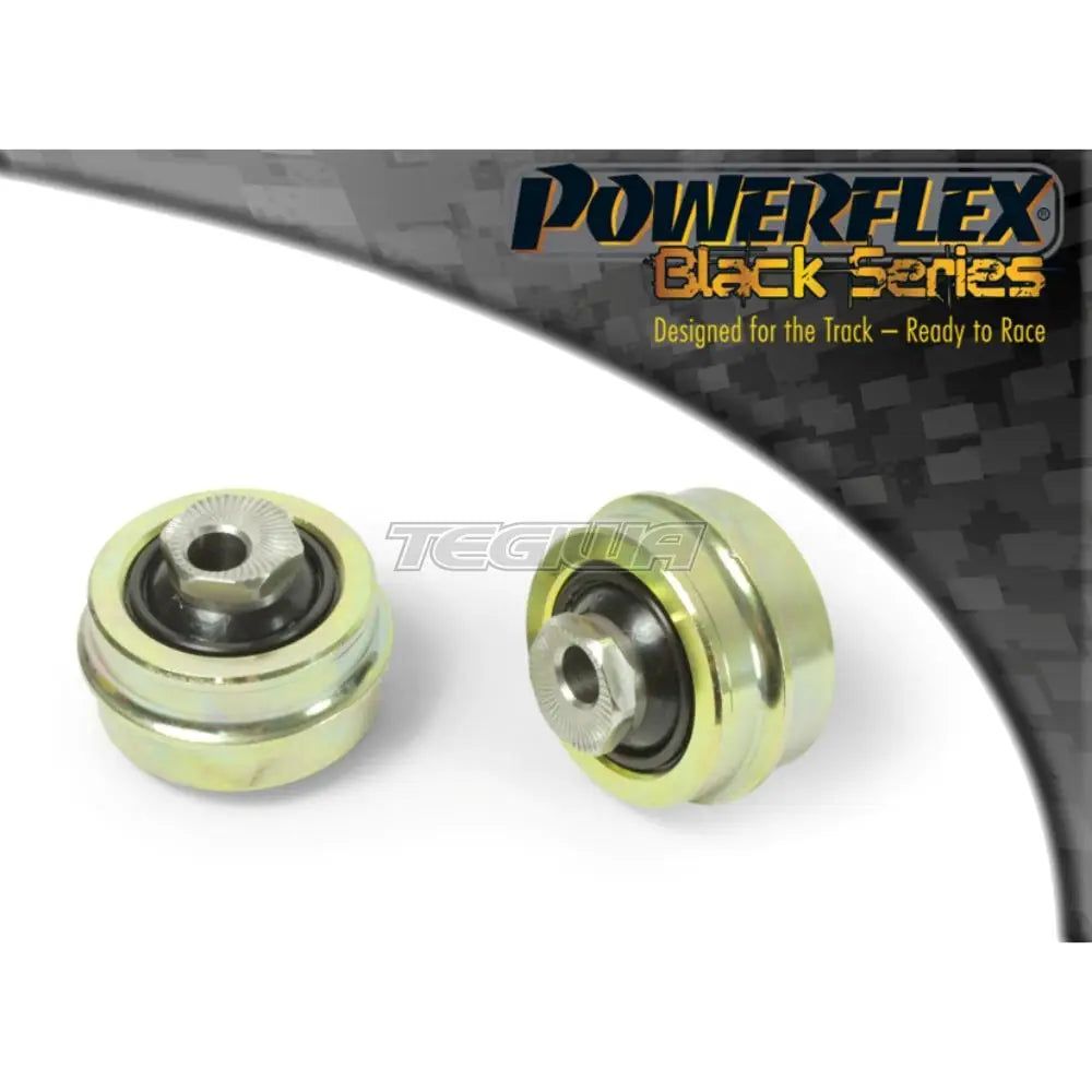 Powerflex Black Series Front Wishbone Rear Bush Caster Adjustable Ford Fiesta Mk7 Inc St 08-17