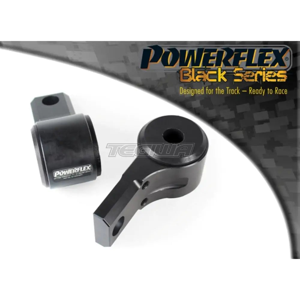 Powerflex Black Series Front Wishbone Rear Bush Caster Offset Ford Fiesta Mk6 Inc St 02-08 Bushes