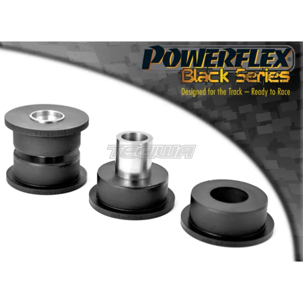 Powerflex Black Series Front Wishbone Rear Bush Subaru Impreza Turbo Inc Wrx Sti Gc Gf 93-00 Bushes