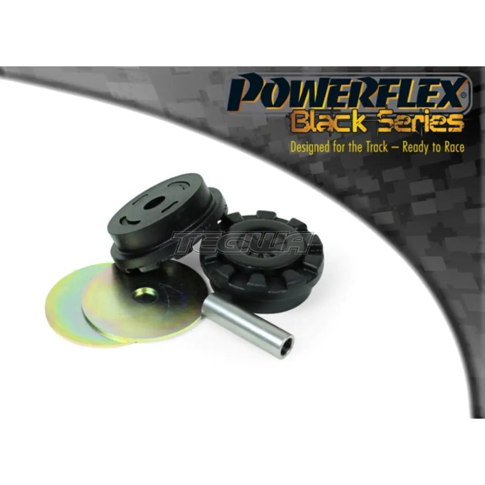 Powerflex Black Series Lower Engine Mount Large Bush 25Mm Oval Bracket Ford Fiesta Mk6 Inc St 02-08