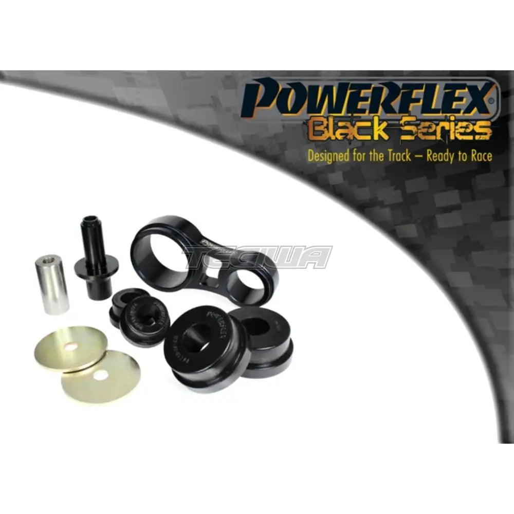 Powerflex Black Series Lower Torque Mount Track Use Ford Fiesta Mk6 Inc St 02-08 Bushes