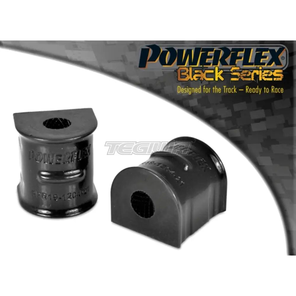 Powerflex Black Series Rear Anti Roll Bar To Chassis Bush 18Mm Ford Focus Mk2 Inc St Rs 05-10 Bushes