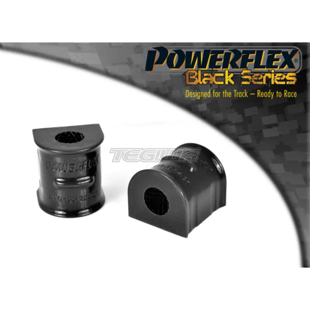 Powerflex Black Series Rear Anti Roll Bar To Chassis Bush 21Mm Ford Focus Mk2 Inc St Rs 05-10 Bushes