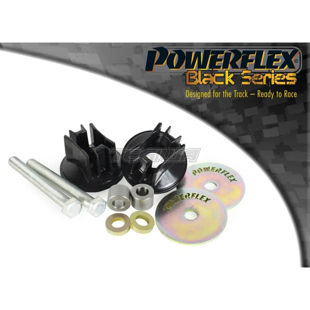 Powerflex Black Series Rear Diff Bush Insert Audi A4 S4 Rs4 B8 08-16 Gearbox Mounts