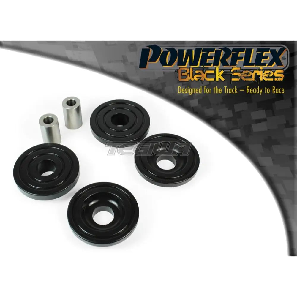 Powerflex Black Series Rear Diff Mounting Bush Audi A3 S3 Rs3 8P Inc Quattro Mk2 03-12 Gearbox