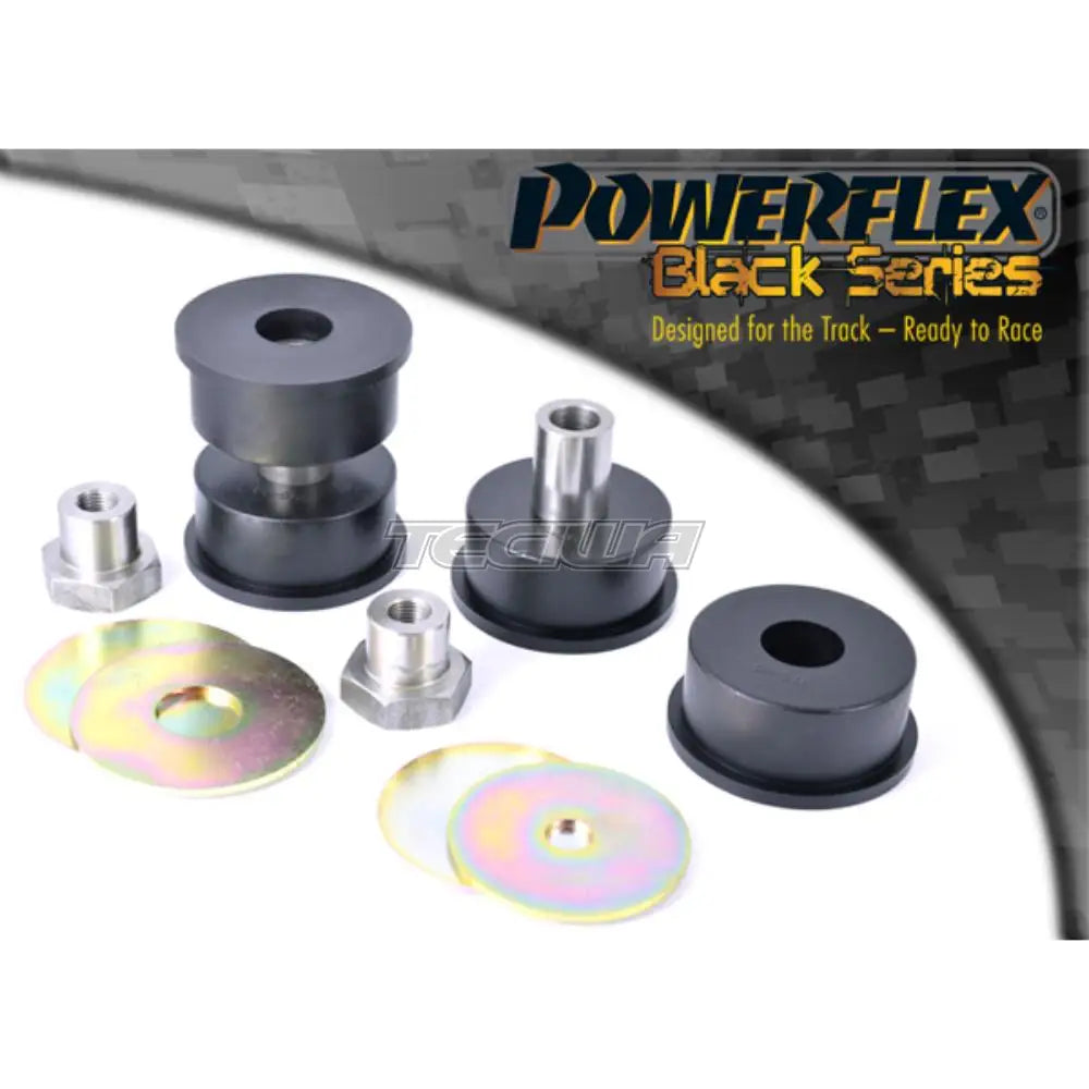 Powerflex Black Series Rear Diff Mounting Bush Subaru Impreza Gr Gh Wrx Inc Sti 07-14 Gearbox Mounts