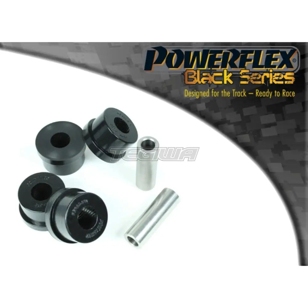 Powerflex Black Series Rear Lower Spring Mount Inner Audi A3 S3 Rs3 8P Inc Quattro Mk2 03-12 Bushes