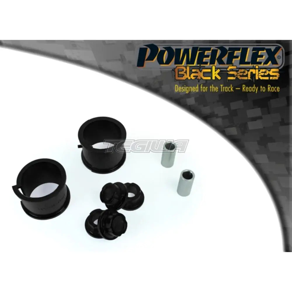 Powerflex Black Series Steering Rack Mounting Kit Subaru Impreza Gr Gh Wrx Inc Sti 07-14 Bushes