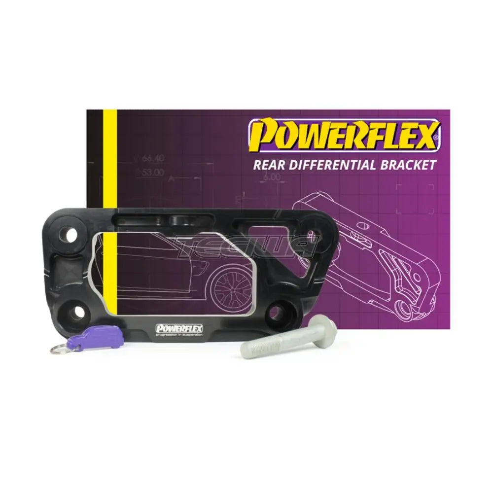 Powerflex Road & Black Series Dual-Mount Rear Differential Bracket Bmw 2 F87 M2 Coupe 15 + Bushes